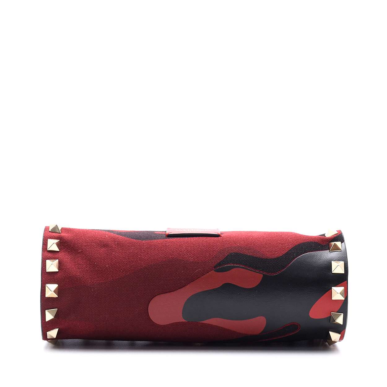 Valentino - Red  Rockstud Camouflage Crossbody  Bag